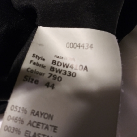 Antonio Berardi V neck sculpted dress size m - Picture 9 of 10